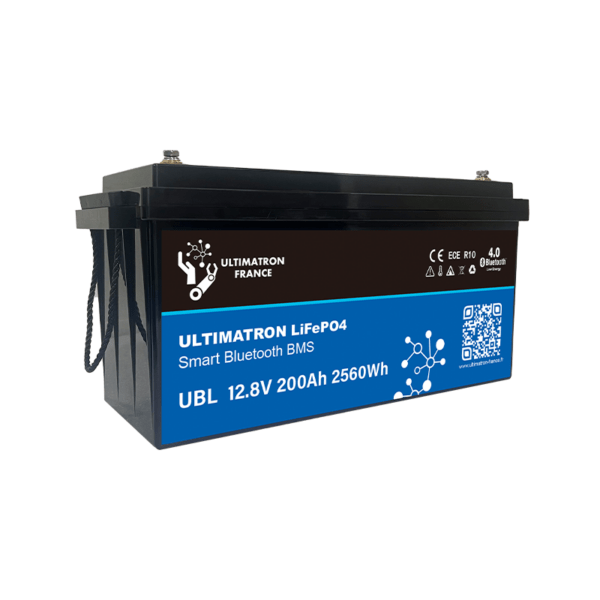 Batteria al litio Ultimatron 12.8V 200Ah