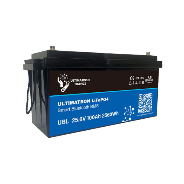 Batteria al litio Ultimatron 25.6V 100Ah