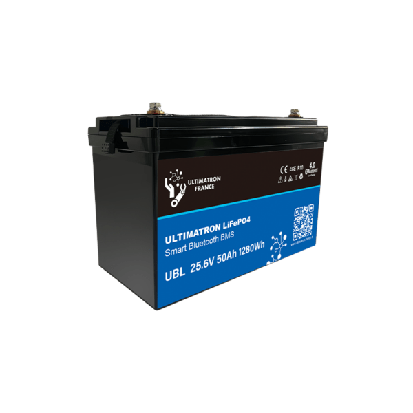 Batteria al litio Ultimatron 25.6V 50Ah